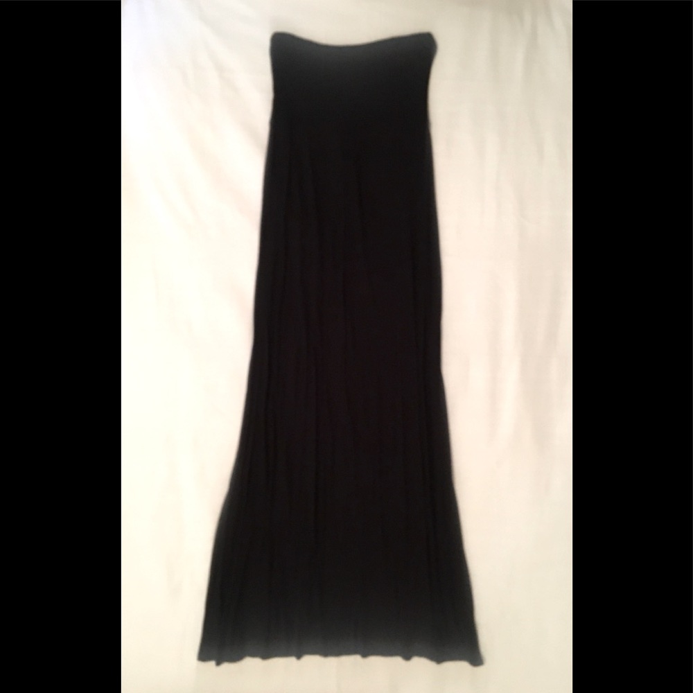 High Waisted Maxi Skirt
